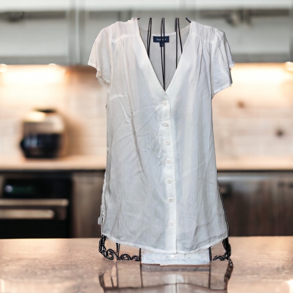 Modcloth Button Down Size Small - Picture 2 of 9